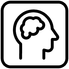 Brain Disability Icon from Ultimate Light Set