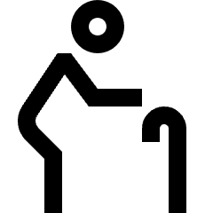 Cane Icon from Sharp Line Set