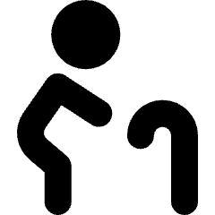 Cane Icon from Micro Solid Set