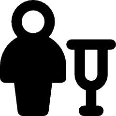Crutch Icon from Core Remix Set
