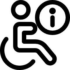 Disability Information Icon from Ultimate Regular Set