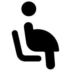 Disability Sit Pregnancy Icon from Ultimate Bold Set