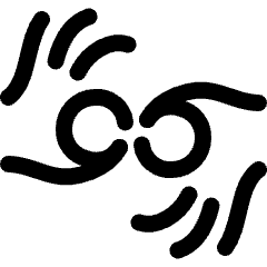 Hands Language Icon from Ultimate Regular Set