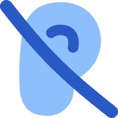 Hearing Deaf 1 Icon from Flex Flat Set