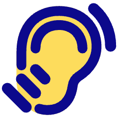 Hearing Deaf 2 Icon from Plump Pop Set