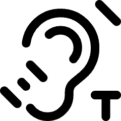 Hearing Telecoil Icon from Core Line Set
