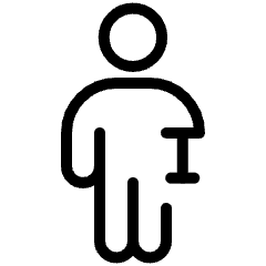 Prosthetic Arm 2 Icon from Ultimate Light Set