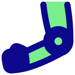 Prosthetic Arm Icon from Plump Pop Set