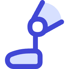 Prosthetic Leg Icon from Flex Duo Set