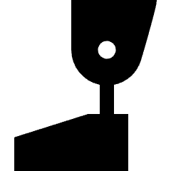 Prosthetic Leg Icon from Sharp Solid Set