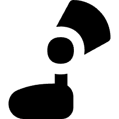 Prosthetic Leg Icon from Flex Solid Set