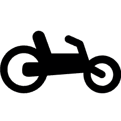 Racing Wheelchair Icon from Ultimate Bold Set