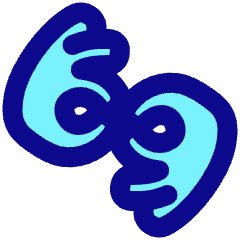 Sign Language Hand Icon from Plump Pop Set