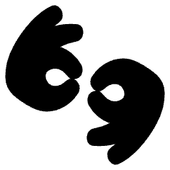 Sign Language Hand Icon from Plump Solid Set