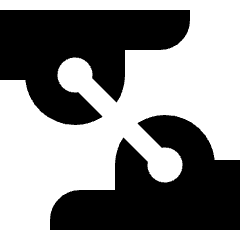 Sign Language Hand Icon from Sharp Solid Set