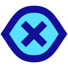 Visual Blind Icon from Sharp Pop Set