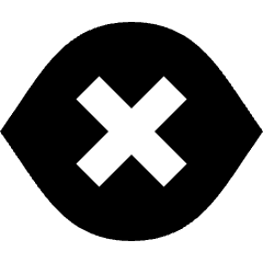 Visual Blind Icon from Sharp Solid Set