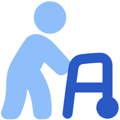 Walker Icon from Plump Flat Set