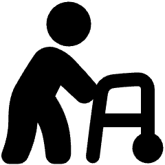 Walker Icon from Plump Solid Set