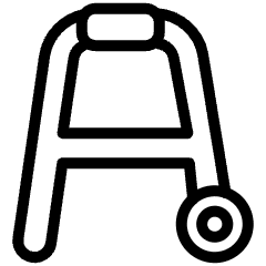 Walking Assistance Icon from Ultimate Light Set
