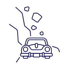 Landslide Illustration from UX Line Set