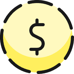 Discount Dollar Dash Icon from Ultimate Colors Set