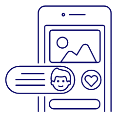 Phone Comment Image 1 1 Illustration from UX Line Set