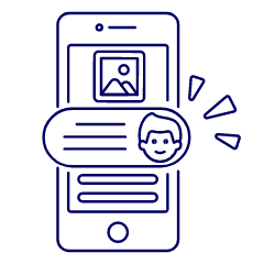Phone Comment Image 2 1 Illustration from UX Line Set