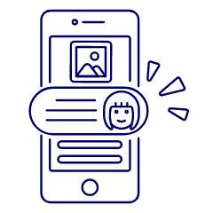 Phone Comment Image 2 4 Illustration from UX Line Set