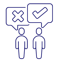 User Discuss 2 Illustration from UX Line Set