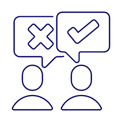 User Discuss 1 Illustration from UX Line Set