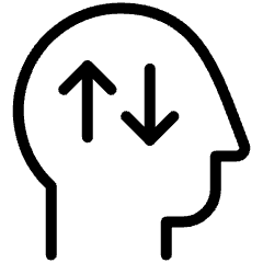 Bipolar Disorder Symptoms 4 Icon from Ultimate Light Set