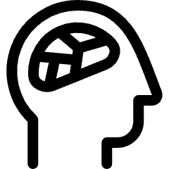 Schizophrenia Disorder Symptoms 2 Icon from Ultimate Regular Set