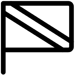 Diving Flag Buoys 1 Icon from Ultimate Regular Set