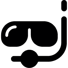 Diving Mask Icon from Ultimate Bold Set