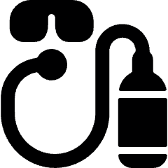 Diving Oxygen Icon from Ultimate Bold Set