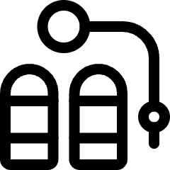 Diving Oxygen Tank Icon from Ultimate Regular Set