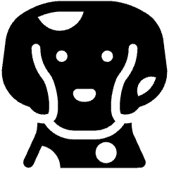 Dalmatian Icon from Ultimate Bold Set