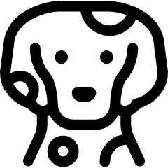 Dalmatian Icon from Ultimate Regular Set