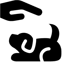 Dog Commanding Icon from Ultimate Bold Set