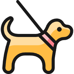 Dog Leash Icon from Ultimate Colors Set
