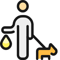 Dog Poop Clean Icon from Ultimate Colors Set