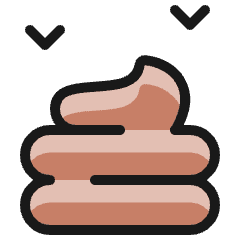 Dog Poop Icon from Ultimate Colors Set