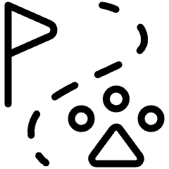 Dog Race Competition 1 Icon from Ultimate Light Set