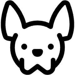 French Bulldog Icon from Ultimate Regular Set