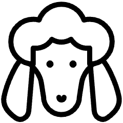 Poodle Icon from Ultimate Light Set