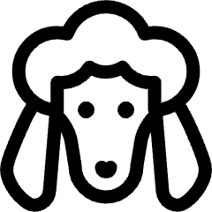 Poodle Icon from Ultimate Regular Set