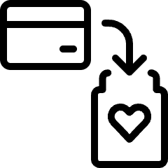 Donation Donate Card Jar Icon from Ultimate Light Set