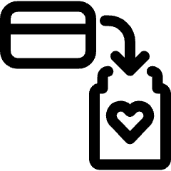 Donation Donate Card Jar Icon from Ultimate Regular Set