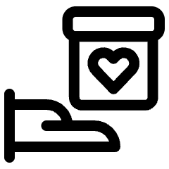 Donation Donate Gift Box 2 Icon from Ultimate Regular Set